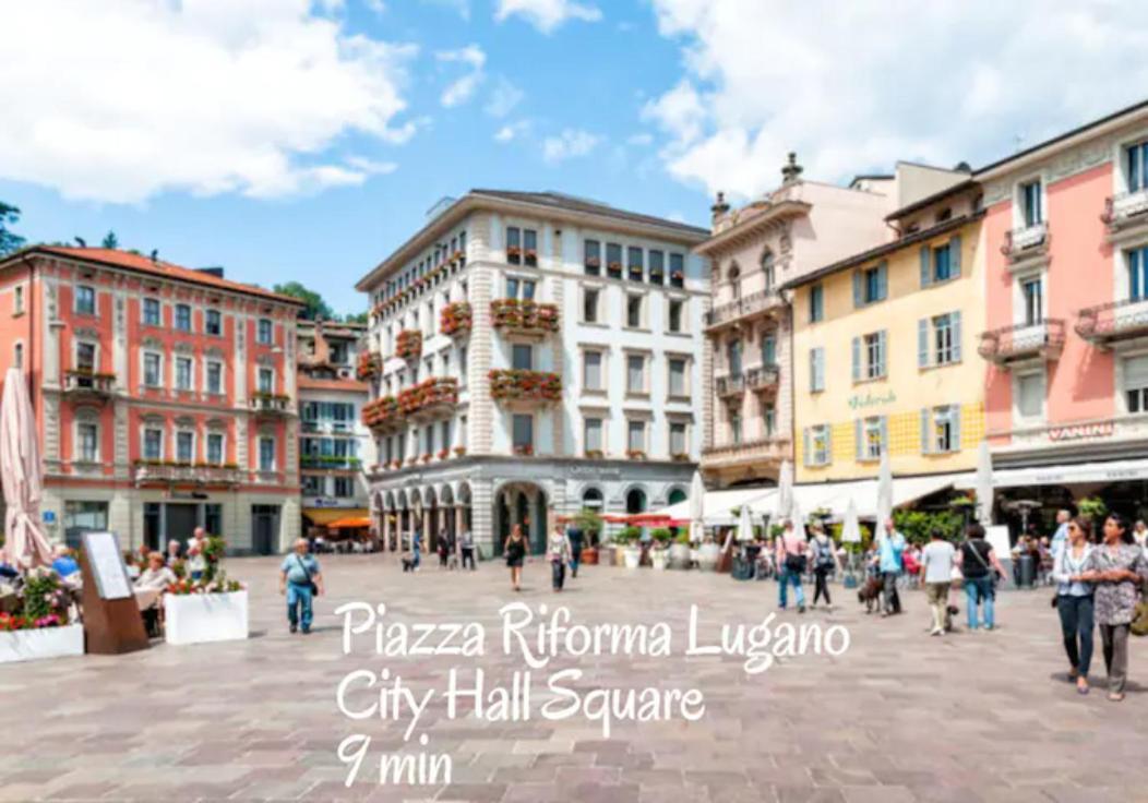 Modern Boho Style Suite In Lugano City -By Easylife Swiss Екстер'єр фото